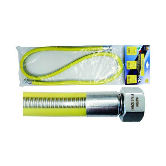 Tubo per Gas Inox Uniroll 1/2" M/F-F/F En15266 400 Cm
