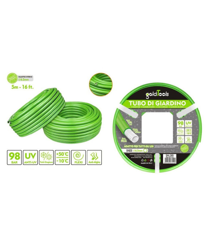 Tubo Per Giardino Irrigazione In Pvc Verde Pompa Acqua 5 Metri 16ft à¸6.5mm 57510         