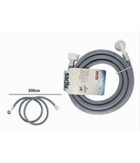 Tubo Scarico Carico Per Lavatrice Lavastoviglie Con Curva Raccordo Pipa 3mt 59052         