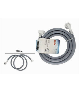 Tubo Scarico Carico Per Lavatrice Lavastoviglie Con Curva Raccordo Pipa 3mt 59052         