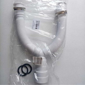 Tubo scarico flessibile jolly magic flex attacco doppio da 1+1/2