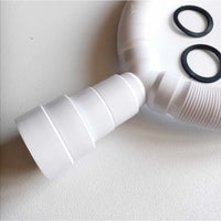 Tubo scarico flessibile jolly magic flex attacco doppio da 1+1/2