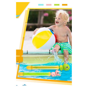 Trade Shop - Tubo Spara Acqua Spruzzatore Manico Forma Dinosauro Unicorno 38x3cm Gioco Estivo 6559063 -