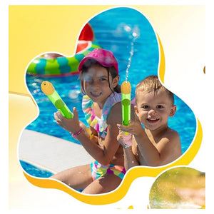 Trade Shop - Tubo Spara Acqua Spruzzatore Manico Forma Dinosauro Unicorno 38x3cm Gioco Estivo 6559063 -