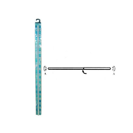 Tubo Tende Doccia 110/200 Estens. Aglaia 02623