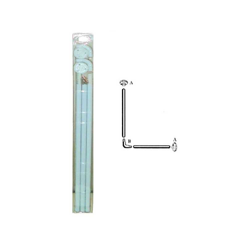 Tubo Tende Doccia 80+ 80 Aglaia 02616