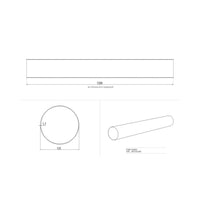 Tubo tondo di aspirazione cappa diametro 125 mm BV1251200