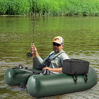 Tubo gonfiabile per la pesca con righello per pesci base da pesca pompa, Tubo galleggiante per la pesca 157x114x35cm-Sport acquatici