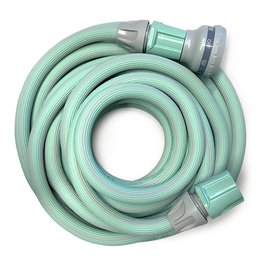 Kit tubo estensbile da 15 metri di diametro 1/2" con doccetta