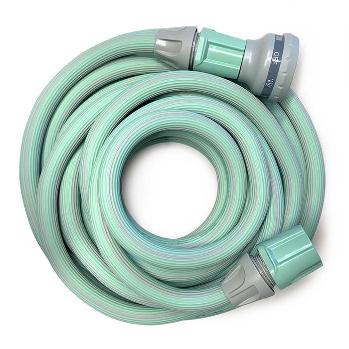 Kit tubo estensibile da 30 metri di diametro 1/2" con doccetta