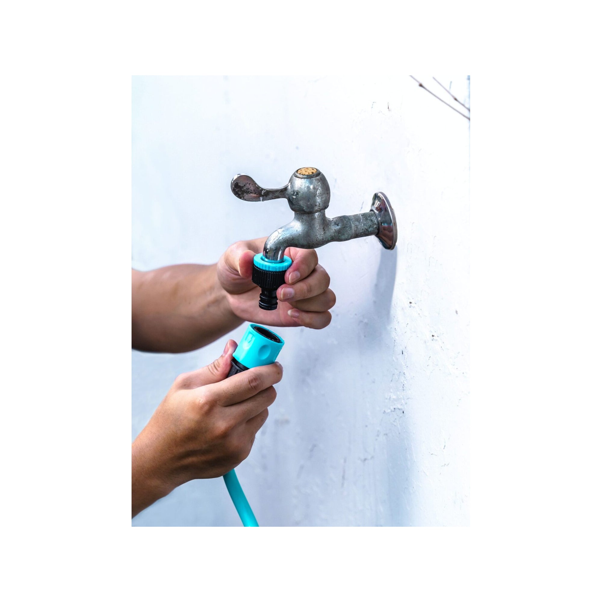 Tubo flessibile da giardino - Suan - Kit completo di accessori - Lunghezza: 15m