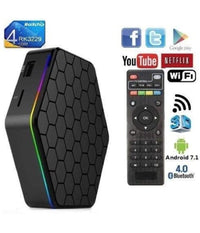 Tv Box Android 9.0 T95z Plus 4gb Ram + 64gb Rom Q5 Youtube Smart Tv Cw487         