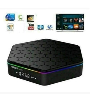 Tv Box Android 9.0 T95z Plus 4gb Ram + 64gb Rom Q5 Youtube Smart Tv Cw487         