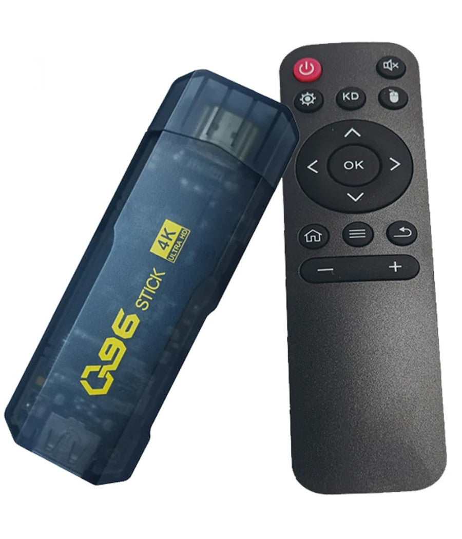 Tv Stick 4k Ultra Hd Con Telecomando Lettore Multimediale 16gb+256gb Androidtv         