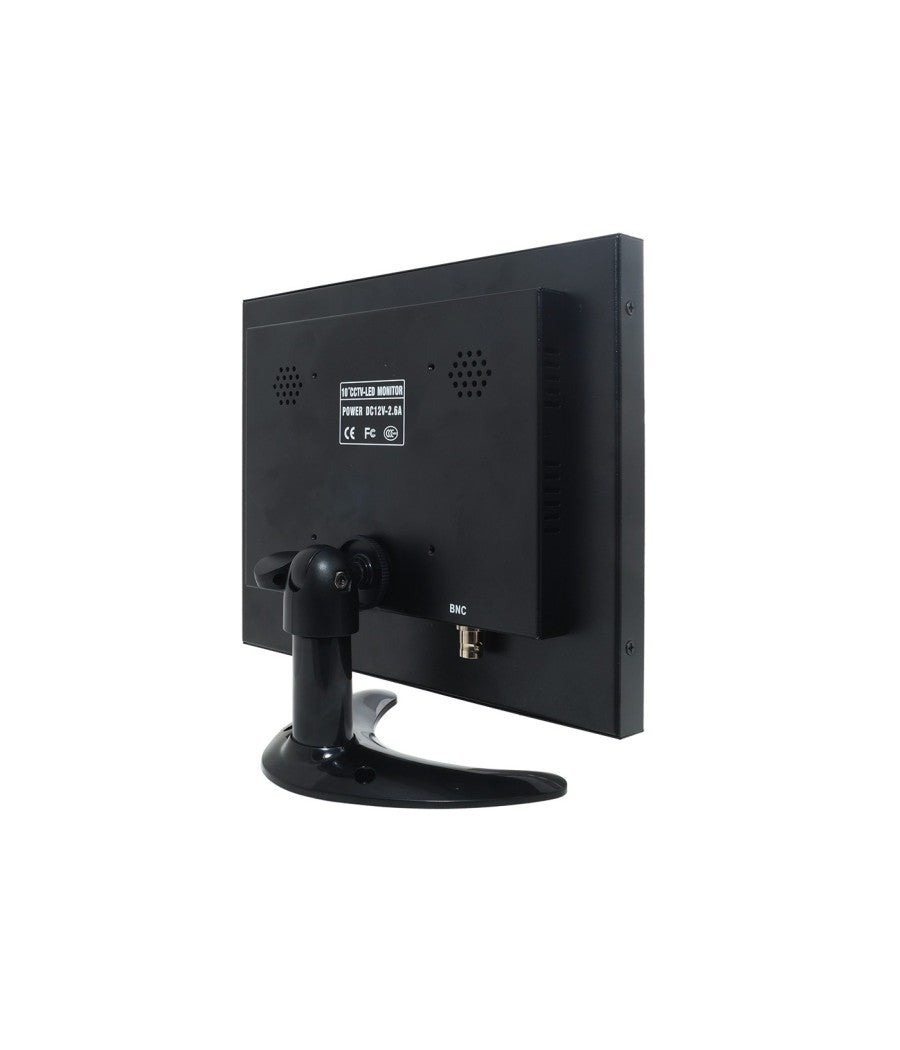 Tv Televisore Monitor Digitale 10.1 Tft Videosorveglianza Cctv Av Vga Bnc Hdmi         