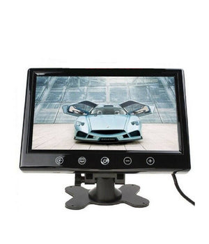 Tv Televisore Monitor Lcd Digitale 10.1" Tft Led Hd Poggiatesta Sorveglianza Av         