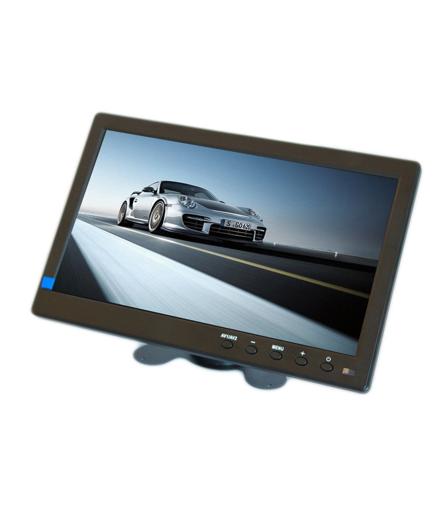 Tv Televisore Monitor Lcd Digitale 10.1' Tft Per Videosorveglianza Vga Bnc Hdmi         