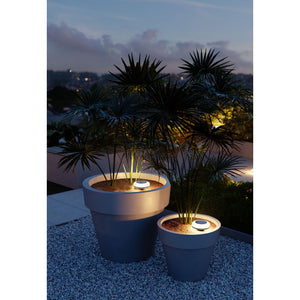 Twist - Lampada Solare da Esterno 1W Luce LED con picchetto 2700K/RGB, IP54, Angolo 180°, Classe III, ABS Nero - Beneito Faure