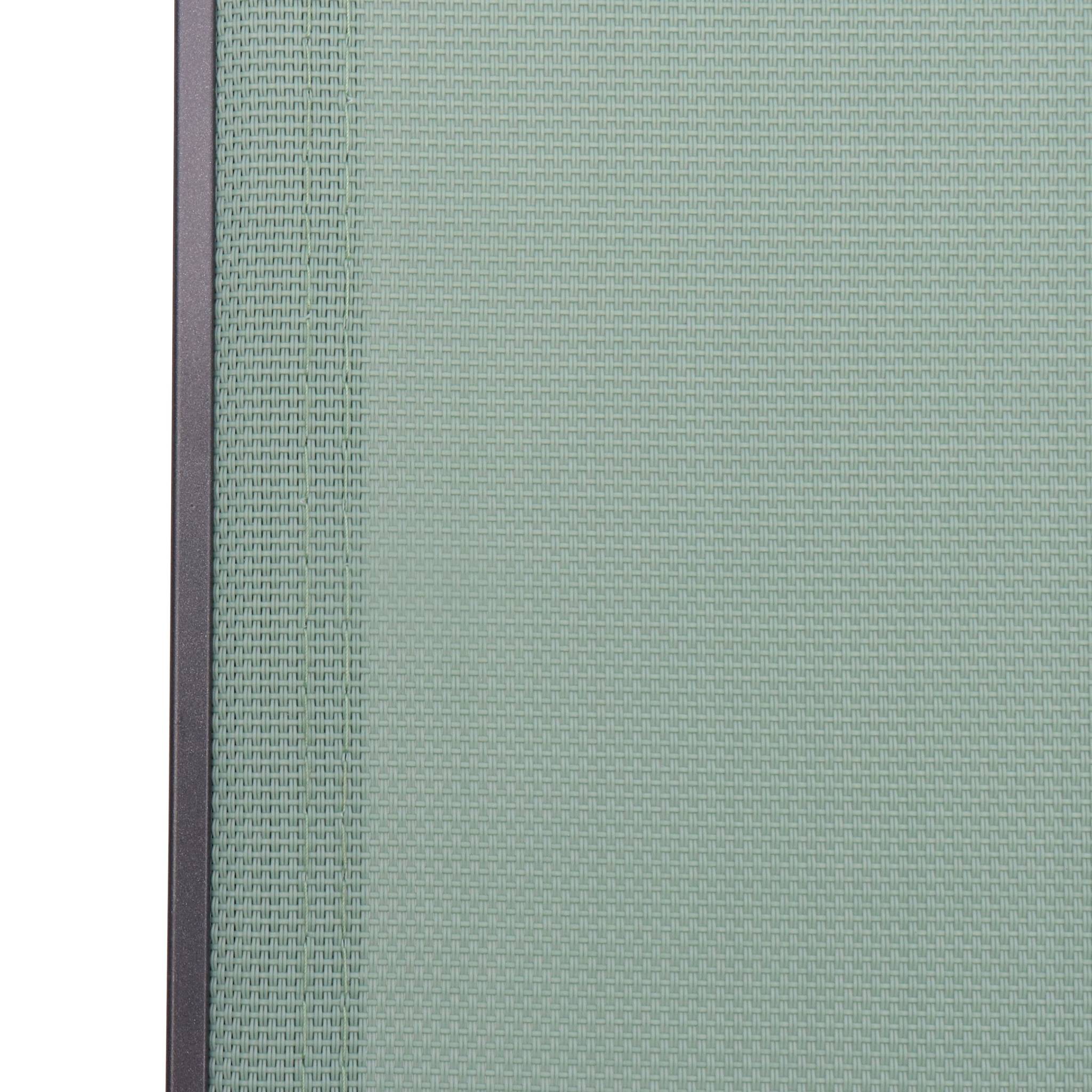 Set di 2 lettini prendisole in alluminio e textilene multiposizione,