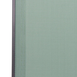 Set di 2 lettini prendisole in alluminio e textilene multiposizione,