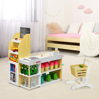 Supermercato giocattolo con carrello della spesa, Giocattolo con registratore di cassa-Cucine giocattoli