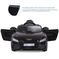 Audi ttrs auto elettrica per bambini 12v max. Doppia porta 5 km/h con telecomando 2,4g 20_0007310