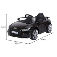 Audi ttrs auto elettrica per bambini 12v max. Doppia porta 5 km/h con telecomando 2,4g 20_0007310