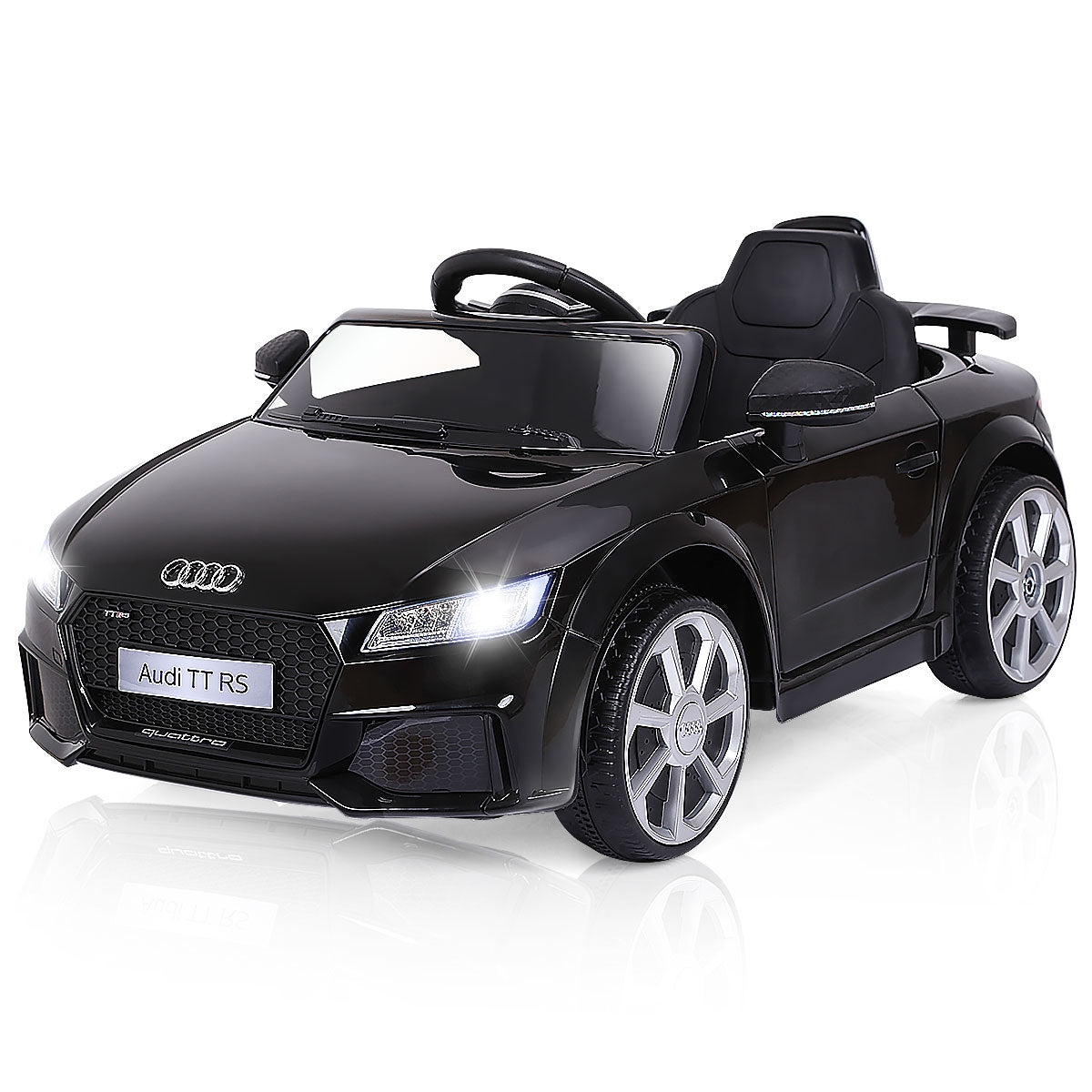 Audi ttrs auto elettrica per bambini 12v max. Doppia porta 5 km/h con telecomando 2,4g 20_0007310