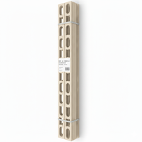 Profili in alluminio verniciato colore caraibi 137 a l per finitura parete proangle *** pezzi 10 pz, confezione 1