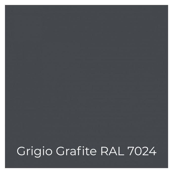 Ferroplus gel smalto sintetico antiruggine per ferro grigio grafite 750 ml