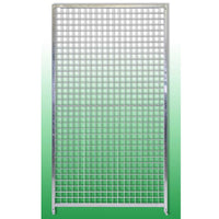 Pannello semplice in rete per box cani maglia 5x5 cm zincatura a caldo 100xh180 cm