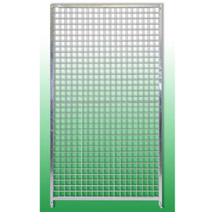 Pannello semplice in rete per box cani maglia 5x5 cm zincatura a caldo 100xh180 cm