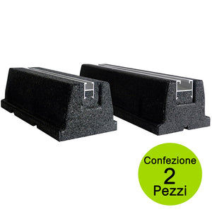 Basi a pavimento per condizionatori climatizzatori cm 40x9,5x13 pezzi 2