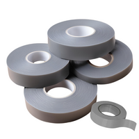 Kit nastro isolante in pvc autoestinguente multicolore per impianti sicuri *** colore grigio, dimensioni 19 mm x 25 m...