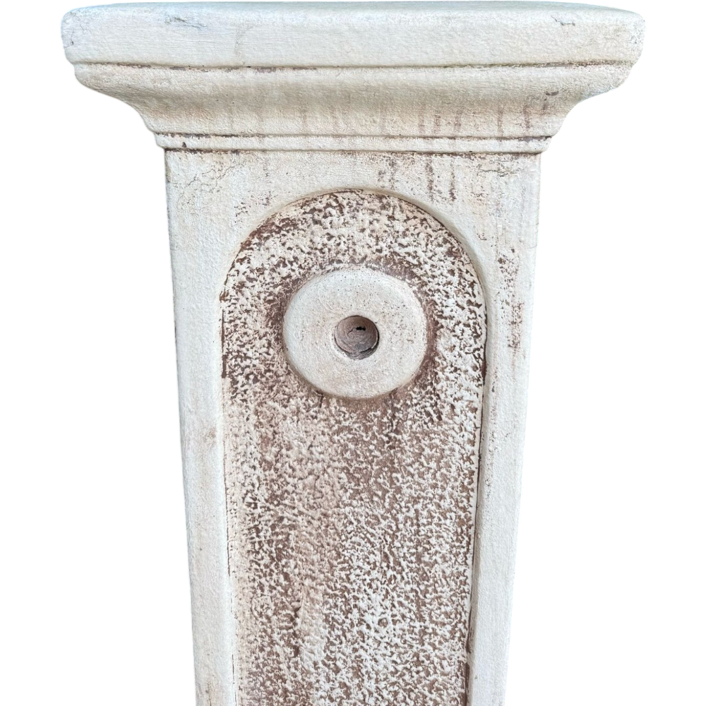 Fontana calcestruzzo cemento senza rubinetto 47x43xh.113cm modello rossella