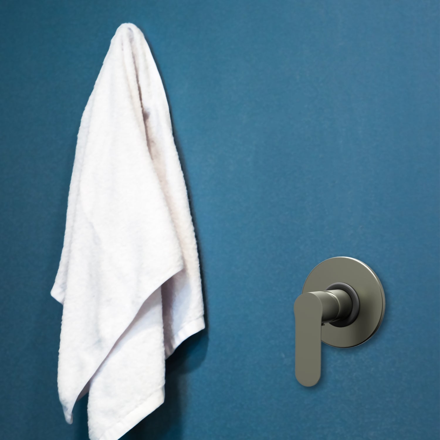 Miscelatore doccia incasso oceania ottone canna di fucile *** design maniglia liscia, confezione 1