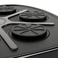 Boxing Machine Musicale a Parete con 9 Velocità, Connessione Bluetooth e Guanti, 41.8x44.6x7.5 cm, Nero e Blu