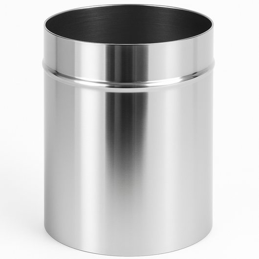 Tubo acciaio inox diametro 250 mm sp. 0,5 mm h. 250 mm canna fumaria