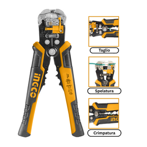 Pinza spellafili multifunzione 3 in 1 automatica spelatura taglio crimpatura
