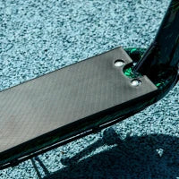 Outsunny Monopattino per Bambini da 6 a 12 Anni con Grandi Ruote, Altezza Regolabile, Freno Posteriore, Cavalletto, Verde