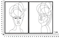 Pannello In Ferro Woman Simply Coppia cm 60X1X80