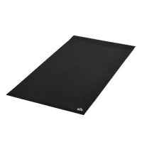 Tappeto Palestra Ammortizzante per Tapis Roulant e Cyclette, Tappetino Fitness in PVC Antiscivolo, 180x90cm, Nero