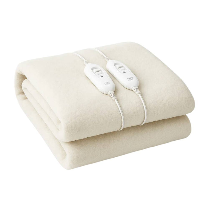 Termocoperta elettrica in lana sintetica zephir con sicurezza e comfort *** numero posti 2 piazze, confezione 1