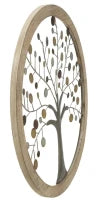 Pannello Da Muro Albero Della Vita Mirror Cm Ø  61X1.8