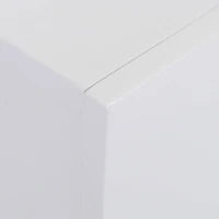 Camino Elettrico a Parete con LED Effetto Fiamma e Timer, Copertura 37m², 2000W - Bianco