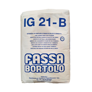 Ig 21 intonaco finitura base calce cemento bianco esterni interni sacco 25 kg