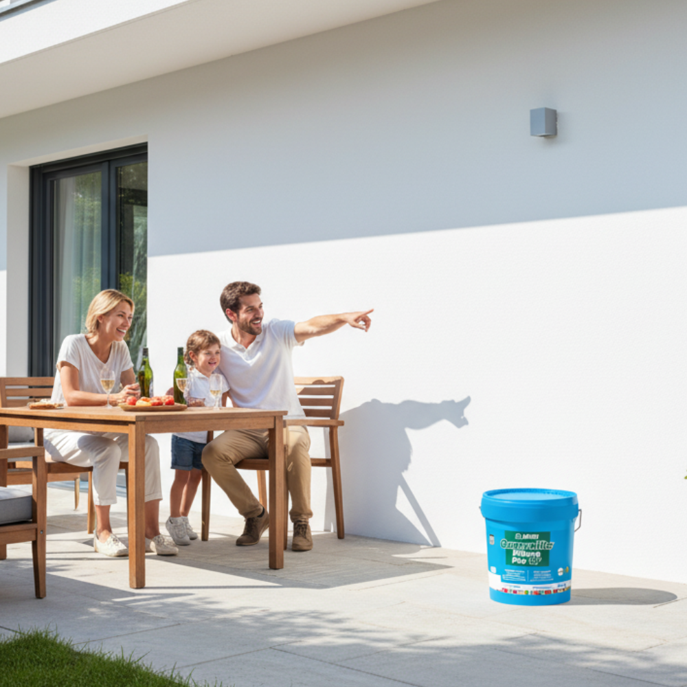 Quarzolite pittura pro gf mapei resistente per esterni e interni *** formato 5 kg, confezione 1