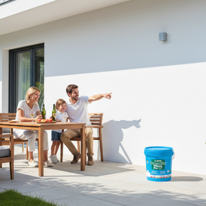 Quarzolite pittura pro gf mapei resistente per esterni e interni *** formato 5 kg, confezione 1