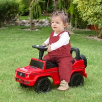 Macchina Giocattolo, Macchina Cavalcabile per Bambini 12-36 Mesi, Mercedes-Benz G350, Rossa