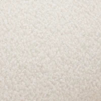 Sedia da pranzo con braccioli, tessuto Sherpa, cuscino del sedile spesso, schienale ergonomico, 52.5×48×83.7 cm,Beige